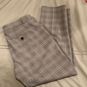 Banana Republic Avery Plaid Trousers. Size 6